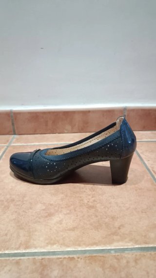Zapatos de Salón Hurlun Azul Marino Talla 39