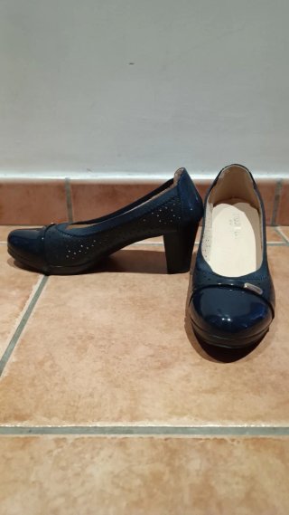 Zapatos de Salón Hurlun Azul Marino Talla 39