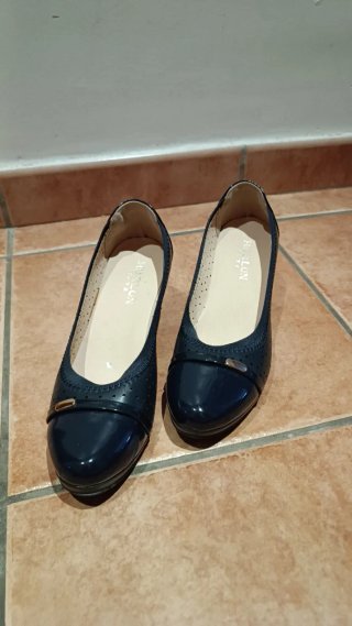 Zapatos de Salón Hurlun Azul Marino Talla 39
