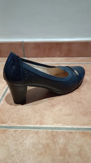 Zapatos de Salón Hurlun Azul Marino Talla 39