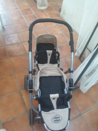 Carrito Gemelar de Juguete