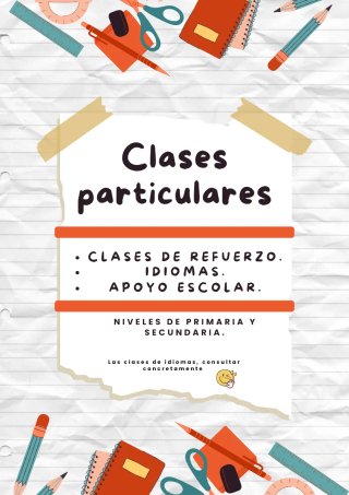 Clases particulares.