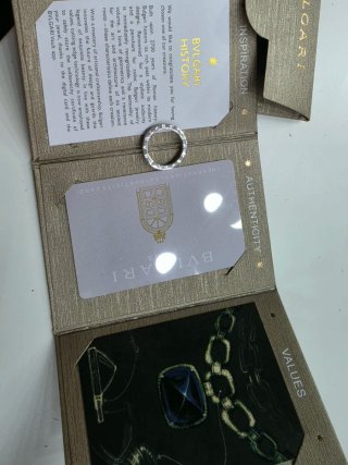 Anillo Bvlgari de Acero