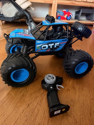 Coche Teledirigido One Two Fun Todoterreno Azul