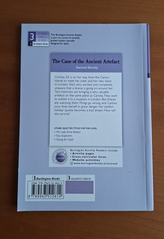 The Case of the Ancient Artefact, ed. Burlington