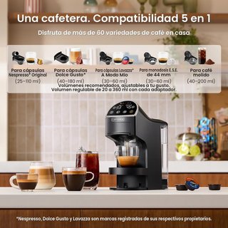 nueva Cafetera Cápsulas 5 en 1 Magician2