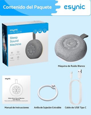 Máquina de Ruido Blanco para Bebés