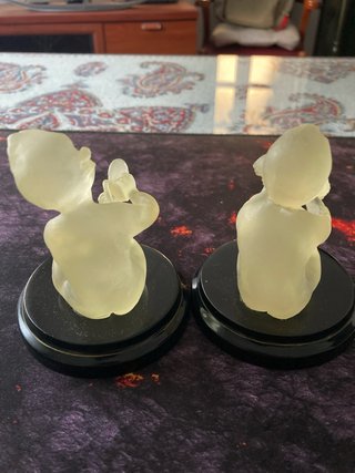 Figuras antiguas de cristal