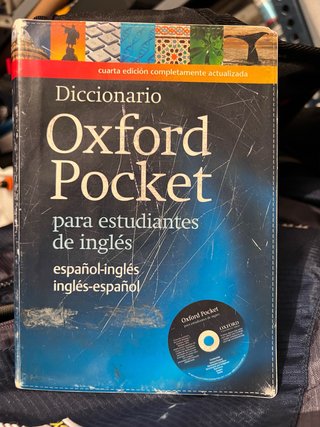 Diccionario Oxford pocket español-ingles