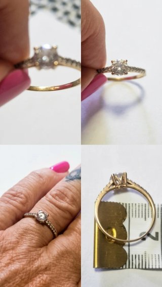 Anello oro  375