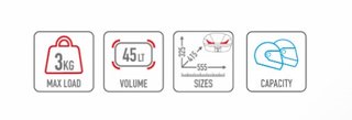 BAUL GIVI E455NT SIMPLY IV TECH CAT AHUMADO OFERTA