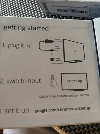 Google Chromecast de 1.ª generación, modelo H2G2-4