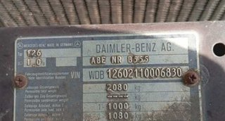 Llanta mercedes 431699 clase (w126) berlina+coupe