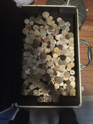Colección monedas variadas