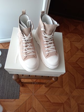 Zapatillas Debutto Donna Color Nude poco usadas