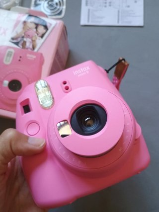 Cámara de fotos Polaroid Instax Mini 9 Rosa