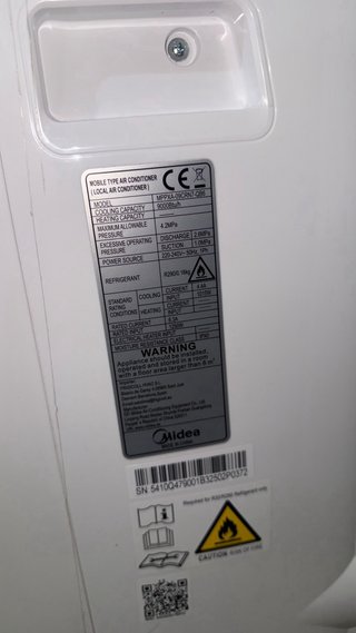 Aire Acondicionado Portátil Midea