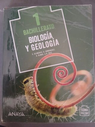 Libro Biología y Geología 1°Bachillerato