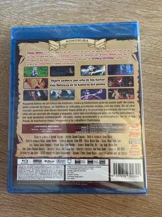KonoSuba T1 Blu-ray + OVA Español Nuevo
