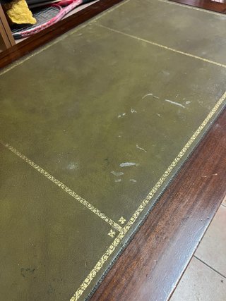 Mesa de oficina de madera maciza