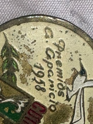 Medalla Trofeo Aparicio 1958 Natación