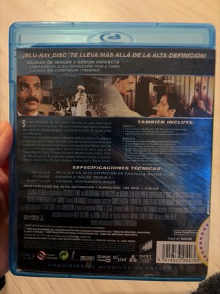 Blu-ray Gandhi Edición Especial