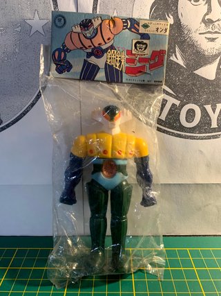 Onda Popy Sofubi Jeeg Robot d'Acciaio Vintage