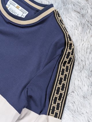 SikSilk Camiseta Manga Larga Gris Ajustada Stre XS