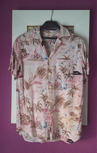 Camisa hawaiana años 80