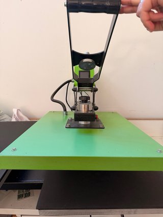 Plancha textil DTF y Sublimación