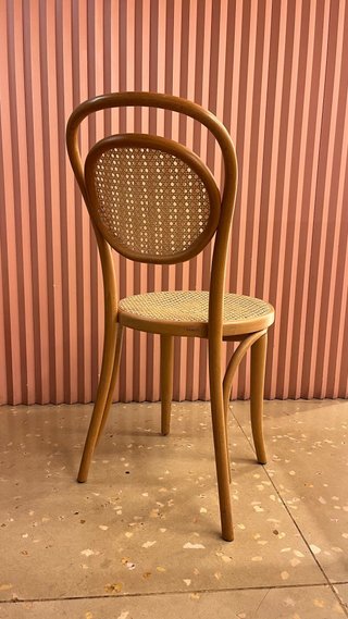 Sillas de madera y ratán Fameg