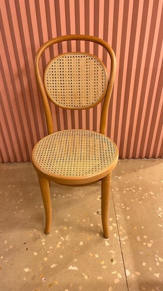 Sillas de madera y ratán Fameg