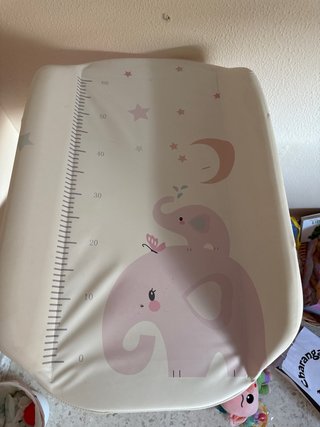 Bañera/cambiador Plegable para Bebé con Cambiador