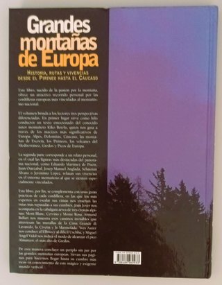 Grandes Montañas de Europa Historia, Rutas y Vi...