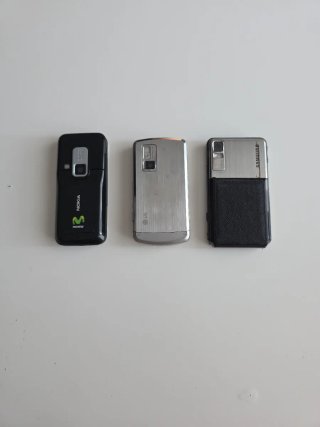 Lote de 3 Teléfonos Antiguos