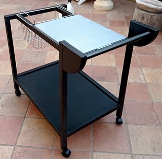 Carrito de cocina o jardín, carrito de servicio
