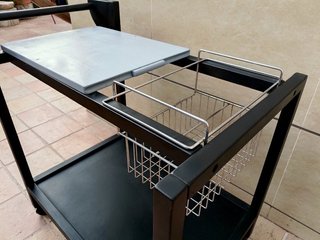 Carrito de cocina o jardín, carrito de servicio