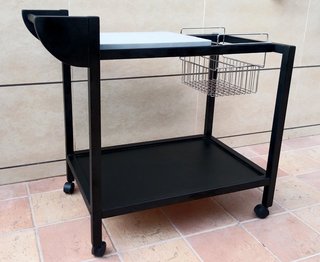 Carrito de cocina o jardín, carrito de servicio
