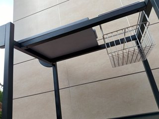 Carrito de cocina o jardín, carrito de servicio