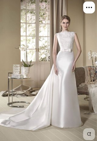 Vestido de Novia Blanco Talla 38/40.
