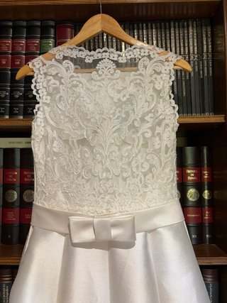 Vestido de Novia Blanco Talla 38/40.