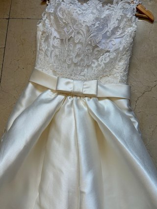 Vestido de Novia Blanco Talla 38/40.