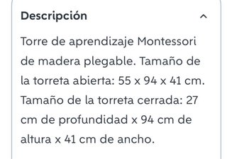 Torre de Aprendizaje Infantil Plegable