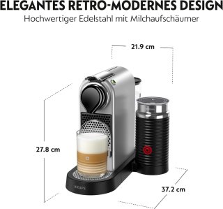 Cafetera Nespresso Krups Coffee & Milk