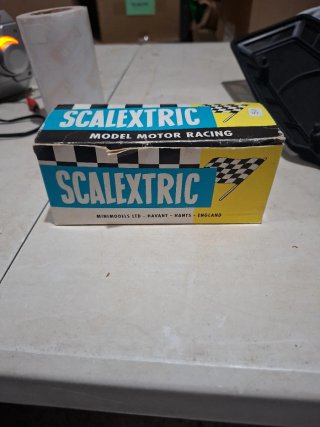 Caja Antigua Scalextric Model Motor Racing