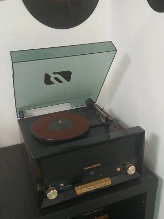 Tocadiscos CD Muse Vintage Collection Negro/Dorado