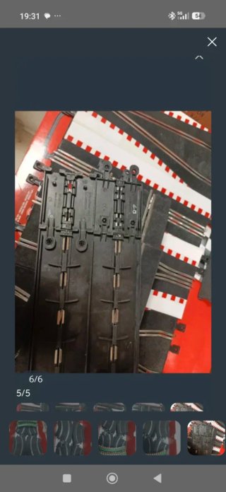 24 Curvas Scalextric 1/32 más 24 borde