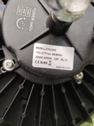 Foco Industrial LED nuevo 200w