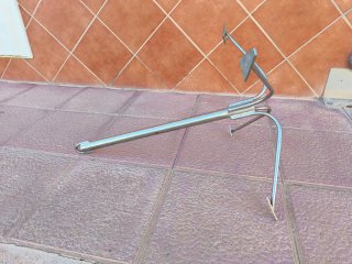 Ancla de roca,  artesanal de inoxidable.