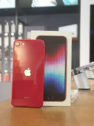 IPHONE SE 2022 128GB ROJO 100% BATERIA